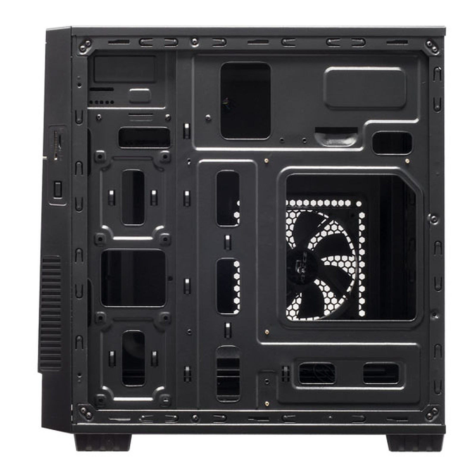 Boitier PC Micro-ATX, ADVANCE Impulse Noir sans alim, informatique ile de la Réunion 974