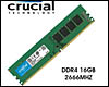 Mmoire Crucial 16 Go DDR4 PC21300 2666 MHz CL19