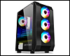 Boitier PC ATX, Micro-ATX, Mini-ITX Spirit of Gamer Rogue 6 ARGB Edition avec fentre sans alim