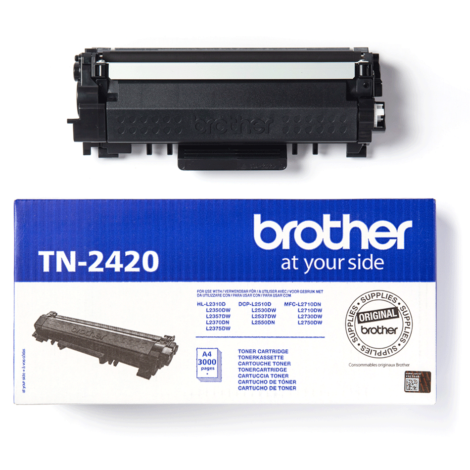  Cartouche de toner TN-2420 Brother originale  haut rendement  Noir, informatique ile de la Runion 974