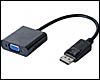 Convertisseur DisplayPort mle vers VGA femelle pour PC et Mac