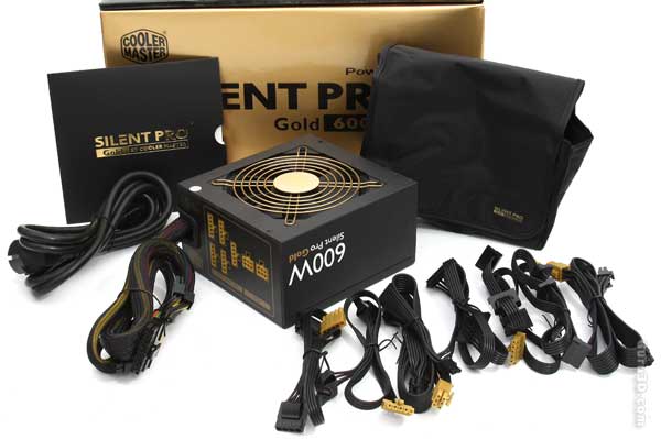 Alimentation Pc W Cooler Master Silent Pro Gold Modulaire Gold