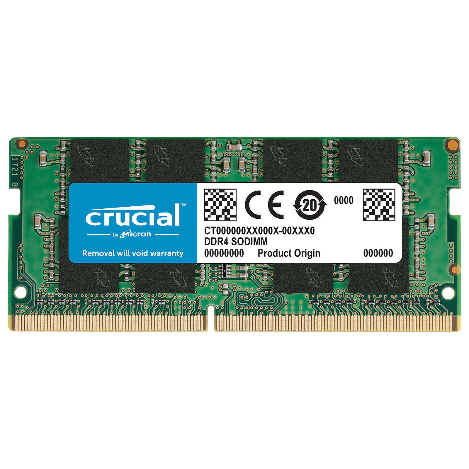 Mmoire So-Dimm Crucial DDR4 16Go PC21300 2666 MHz CL19, informatique Reunion 974, Futur Runion informatique