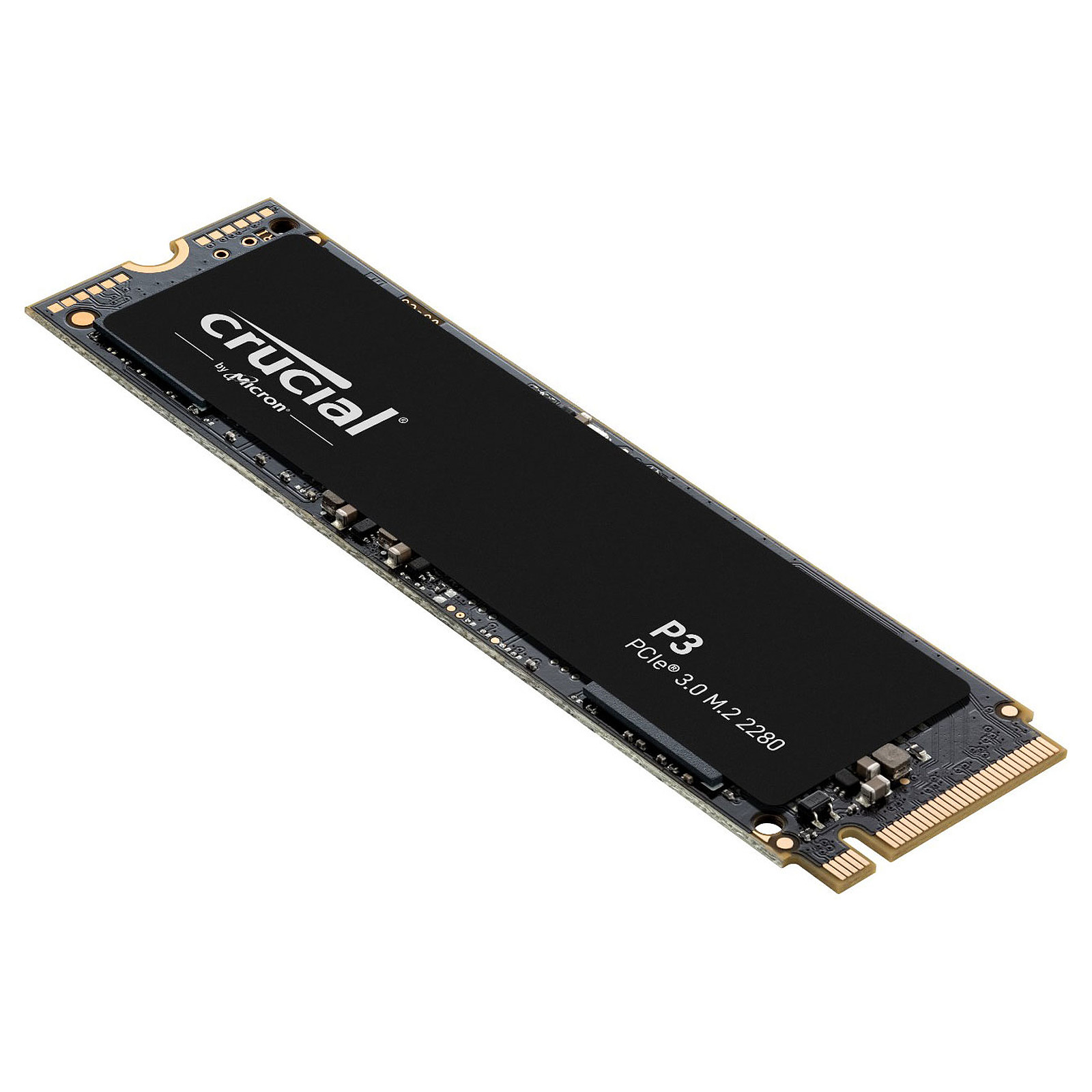 Disque dur SSD Crucial P3  M.2 PCIe 3.0 NVMe 1 To lecture-criture jusqu' 3500-3000 Mo-s, informatique ile de la Runion 974