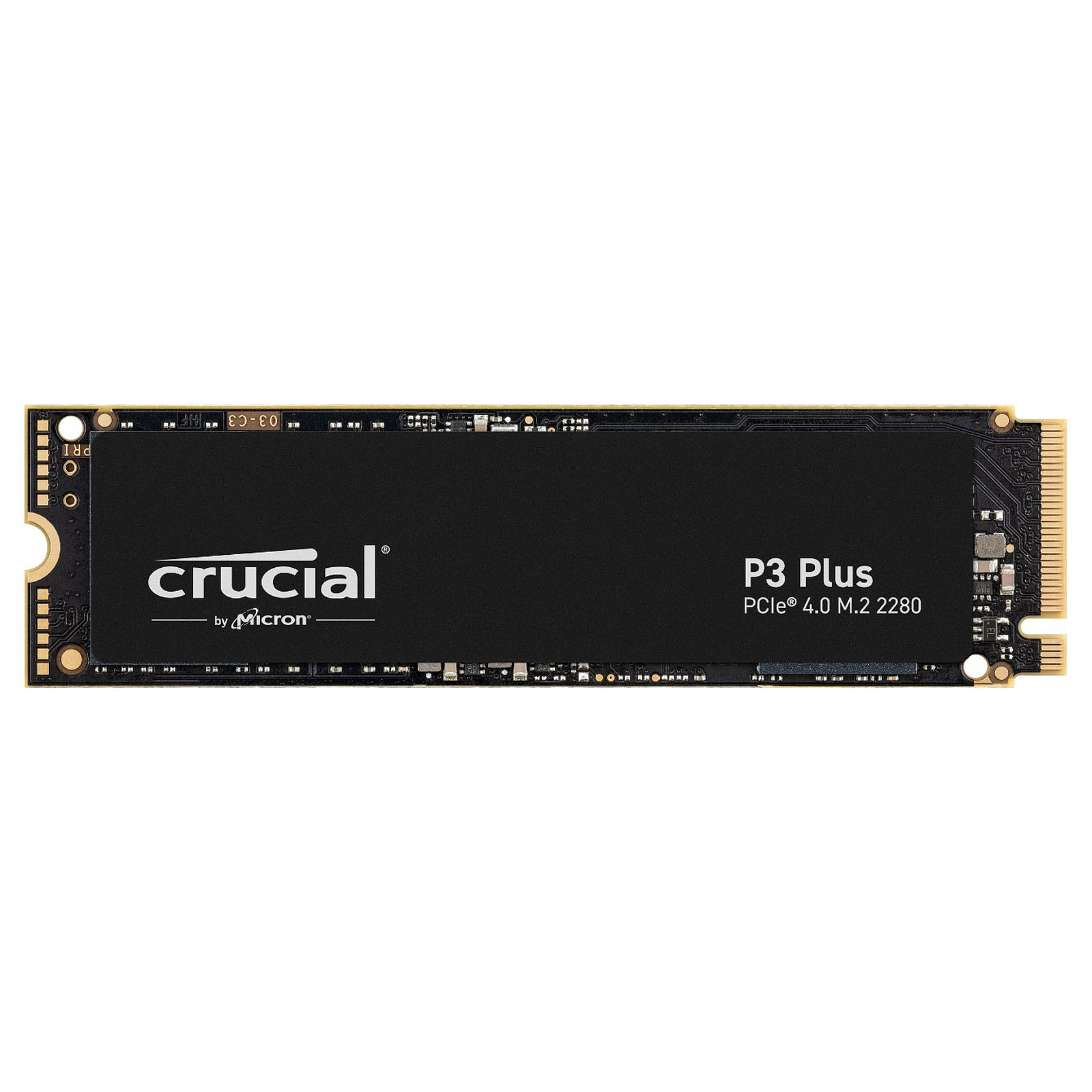 Disque dur SSD Crucial P3 Plus M.2 PCIe 4.0 NVMe 2 To lecture/criture jusqu' 5000/4200 Mo/s, informatique ile de la Runion 974