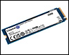 Disque dur SSD Kingston NV2 M.2 PCIe 4.0 NVMe 250 Go lecture/criture jusqu' 3000/1300 mo/s