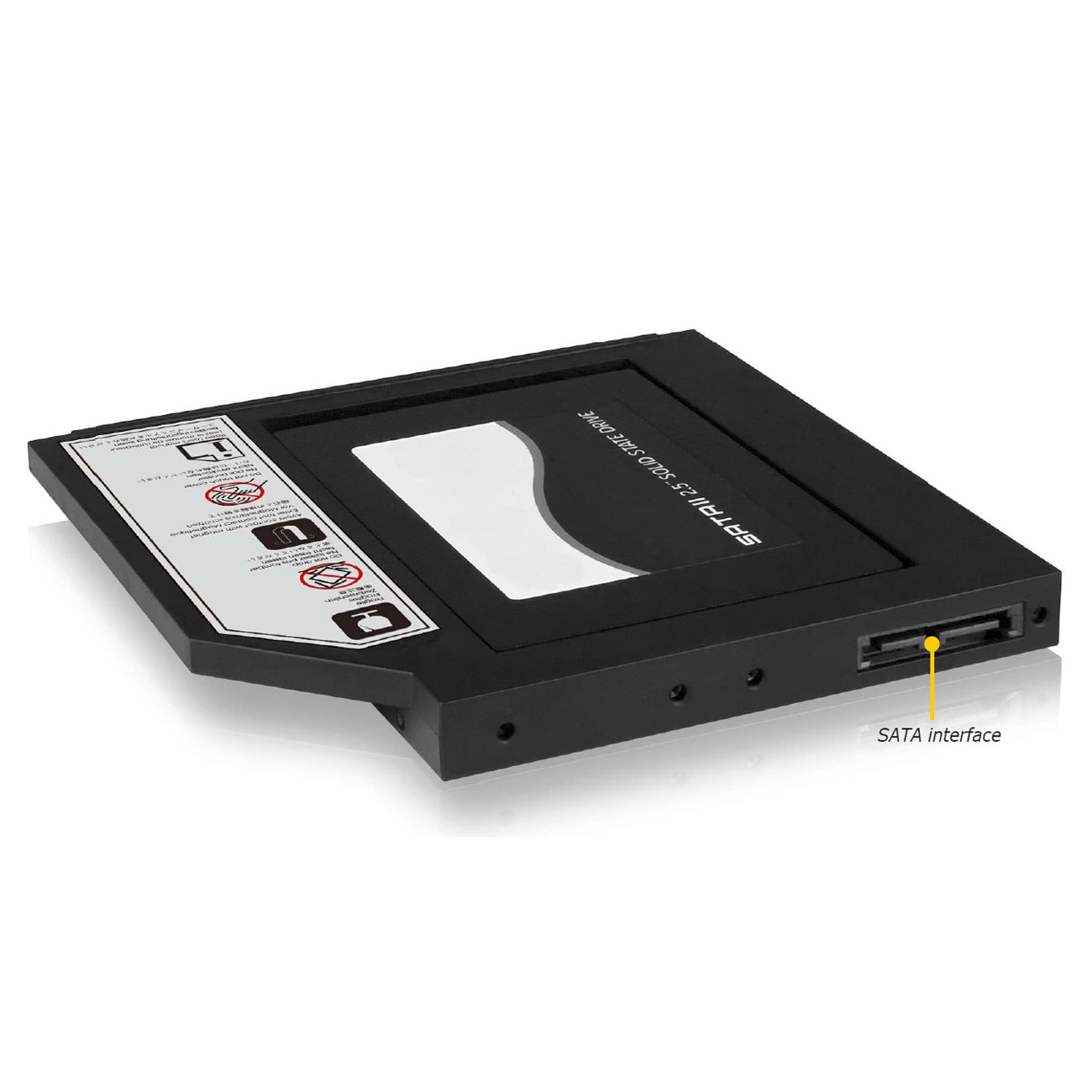 Adaptateur IB-AC642 pour disque HDD/SSD 2.5 pouces pour ordinateur portable + Botier externe pour graveur DVD Slim, informatique ile de la Runion 974