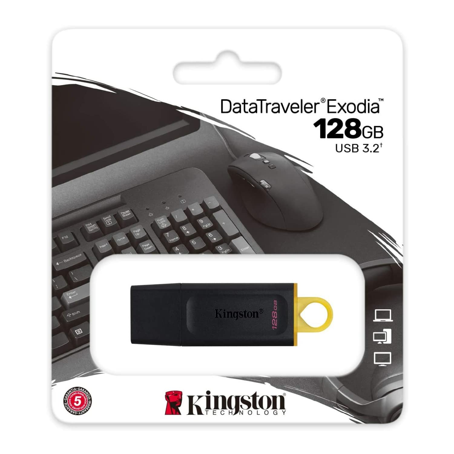 Cl USB 3.0 Kingston DataTraveler Exodia 32 Go, informatique ile de la runion