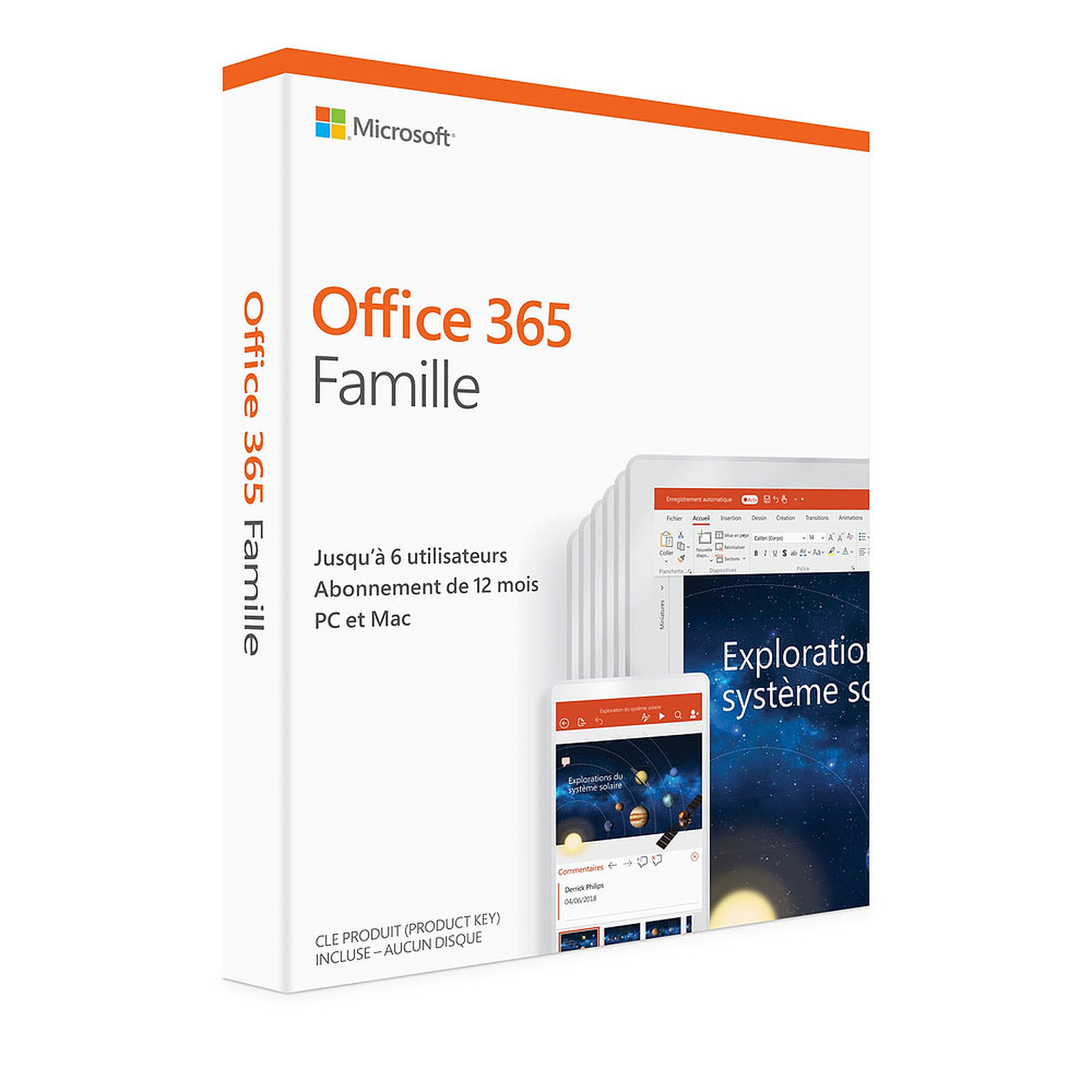 Microsoft Office 365 Famille (Franais, pour Windows ou Mac) 6 postes, informatique Reunion 974, Futur Runion informatique