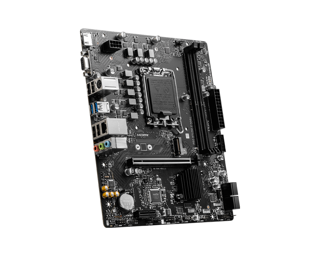 Carte mre MSI PRO B760M-E DDR4 Socket 1700 (Intel B760 Express) mATX, informatique ile de la Runion 974