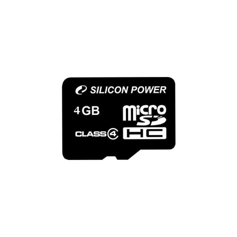 Carte mmoire Silicon Power micro SDHC 4 Go Class 4, informatique Reunion 974, Futur Runion informatique