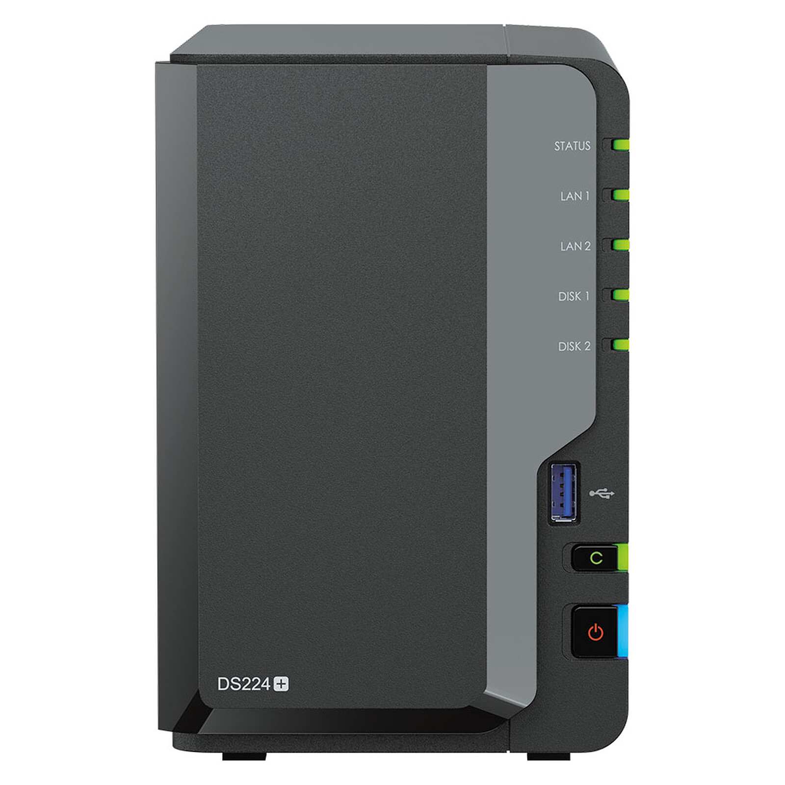 Serveur NAS hautes performances Synology DS224+ pour 2 disques durs SATA, Informatique ile de la Runion 974