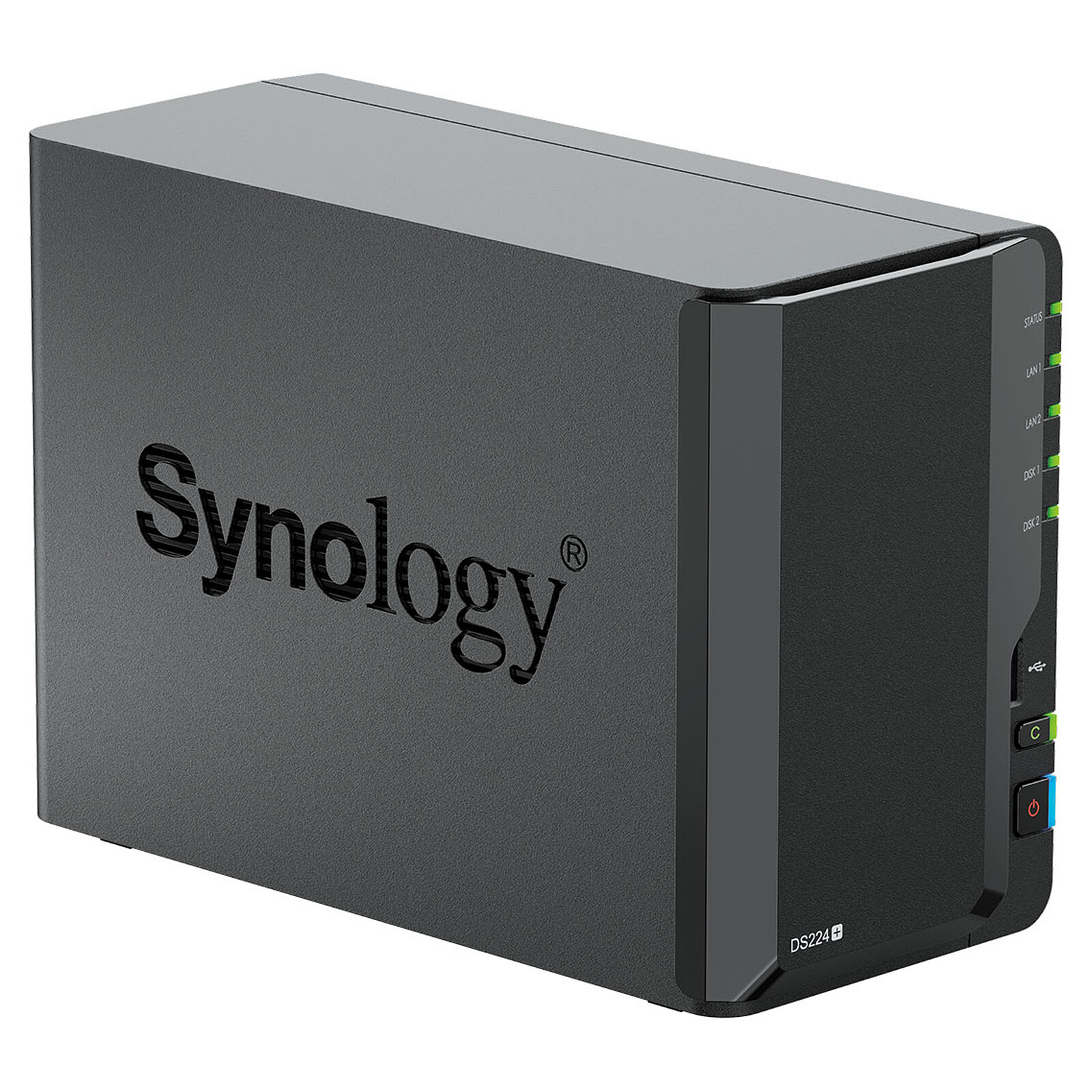 Serveur NAS hautes performances Synology DS224+ pour 2 disques durs SATA, Informatique ile de la Runion 974