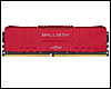 Mémoire Crucial Ballistix  Rouge 8 Go DDR4 3200 MHz CL16 OEM
