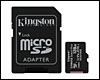 Carte mémoire Kingston <strong>Canvas Select Plus</strong> UHS-I, U1, V10, micro SDXC 128 Go + adaptateur SDXC